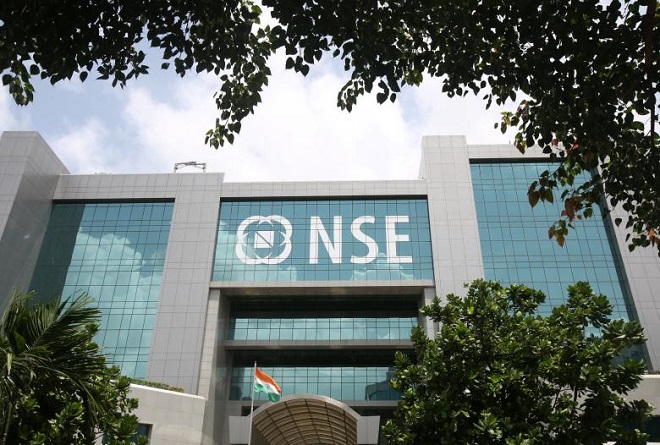 A NSE (National Stock Exchange) building is seen in Mumbai, India, July 10, 2017. REUTERS/Shailesh Andrade A NSE (National Stock Exchange) building is seen in Mumbai, India, July 10, 2017. REUTERS/Shailesh Andrade