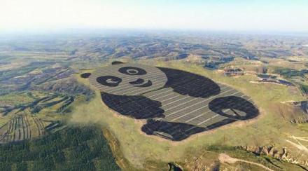 solar farm, panda solar farm, solar farm in china, clean energy, green energy,  Alan Li,  Panda Power Plant, Datong, green electricity, UNDP