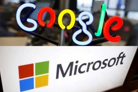 Google, corporate software customers, Microsoft, industry Google, corporate software customers, Microsoft, industry
