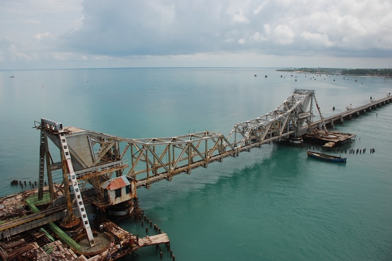 Pamban Bridge, Pamban Bridge train, Pamban Bridge story, Pamban Bridge length in km