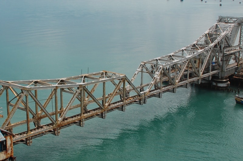 Pamban Bridge, Pamban Bridge train, Pamban Bridge story, Pamban Bridge length in km