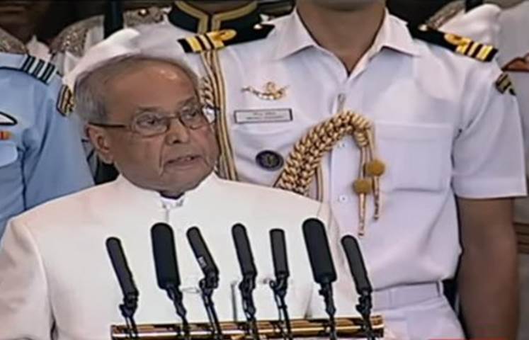 President Pranab Mukherjee, President of India, Ram Nath Kovind, Sumitra Mahajan, parliament, PM Narendra Modi, GST