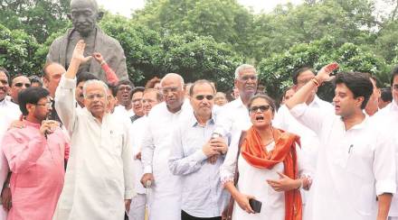  Indian National Lok Dal, Haryana-Punjab border, INLD protest, Ambala-Shambhu border, National Highway, Fatehabad district, INLD leaders, SYL canal