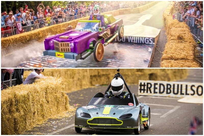 Red Bull Soapbox Race - the only rule that applies in this race is to have a wacky, crazy, out of this world imagination and a will to incorporate those ideas into a soapbox car. The Soapbox race was first held in 2000 and in its 17th year, the race had multitudinous variations of creativity involving The Joker, Donald Trump, Le Mans, food delivery and a lot more. This is perhaps the only race where speed and the time taken to cross the finish line is not the focus. Yes, this is something wackier than 'Wacky Races'!