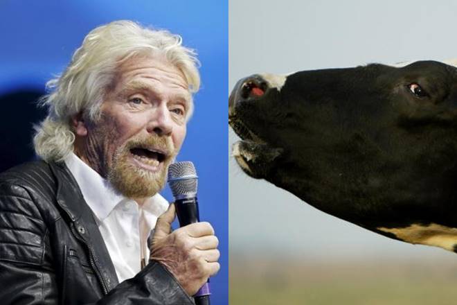 Richard Branson, Richard Branson beef, Richard Branson gives up beef, Richard Branson on giving up beef, Richard Branson virgin, virgin group, ojka, okja movie, Richard Branson okja