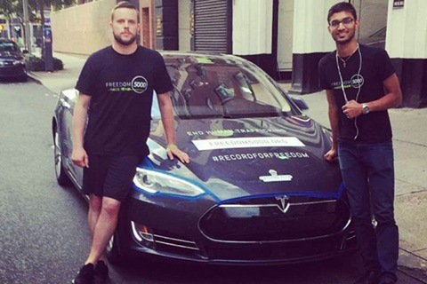 Watch video: Tesla Model S completes ‘Cannonball Run’ from California to New York in 52 hours