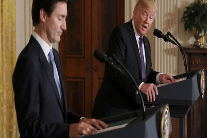 Mike Pence justin trudeau, us vice president, us canada trade disagreements, donald trump, us canada relations Mike Pence justin trudeau, us vice president, us canada trade disagreements, donald trump, us canada relations