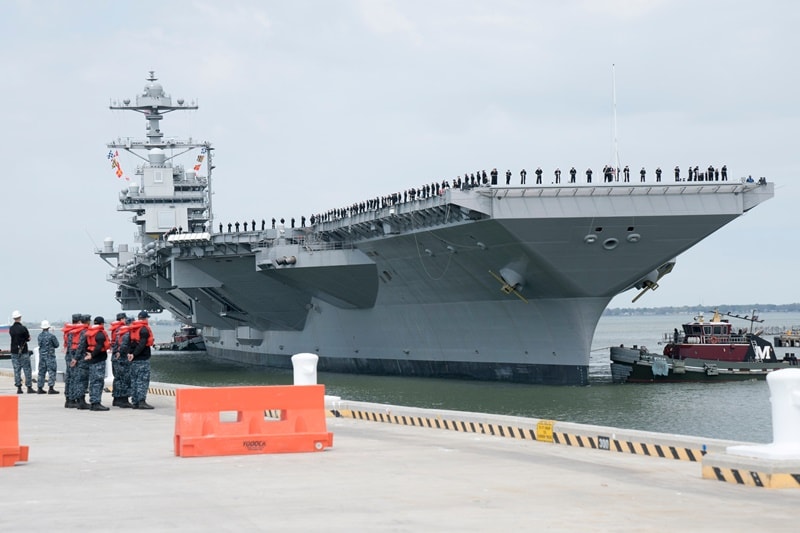 USS Gerald Ford, USS Gerald R Ford aircraft carrier, USS Gerald Ford Vs Nimitz