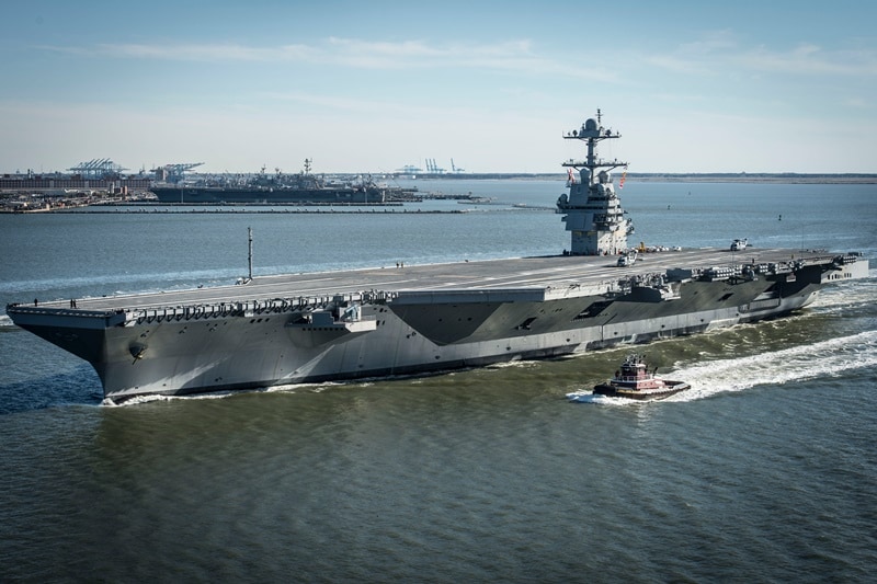 USS Gerald Ford, USS Gerald R Ford aircraft carrier, USS Gerald Ford Vs Nimitz