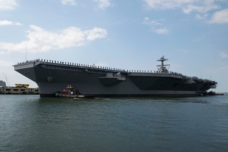 USS Gerald Ford, USS Gerald R Ford aircraft carrier, USS Gerald Ford Vs Nimitz