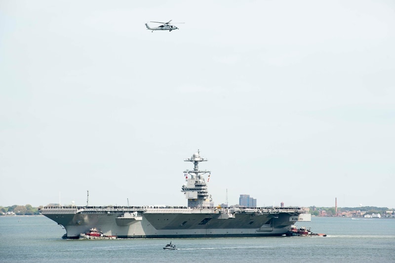 USS Gerald Ford, USS Gerald R Ford aircraft carrier, USS Gerald Ford Vs Nimitz