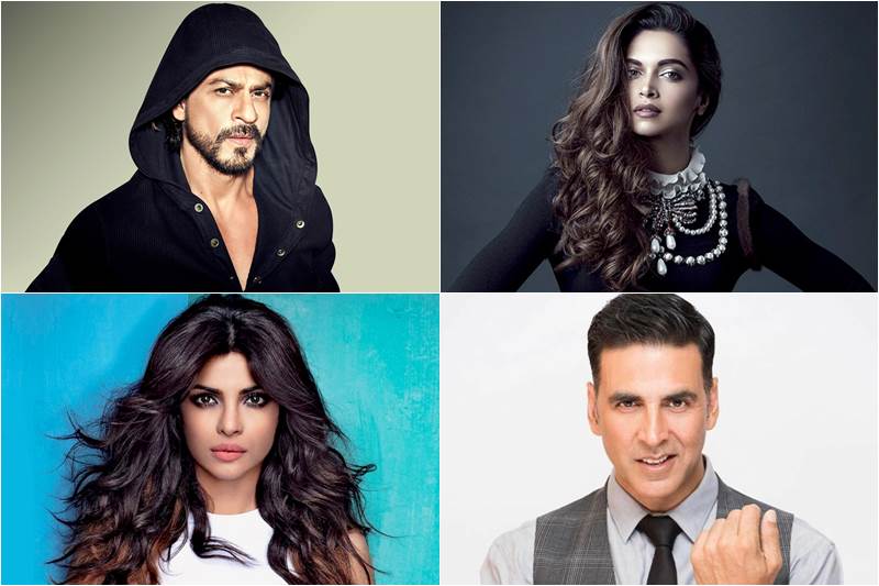 forbes, forbes rich list, forbes rich list 2017, forbes rich list 2017 india, Bollywood actors, Shah Rukh Khan, Salman Khan, Aamir Khan, Akshay Kumar, Hrithik Roshan, Deepika Padukone, Ranveer Singh, Priyanka Chopra, Amitabh Bachchan, Amitabh Bachchan, Bollywood actors, entertainment news
