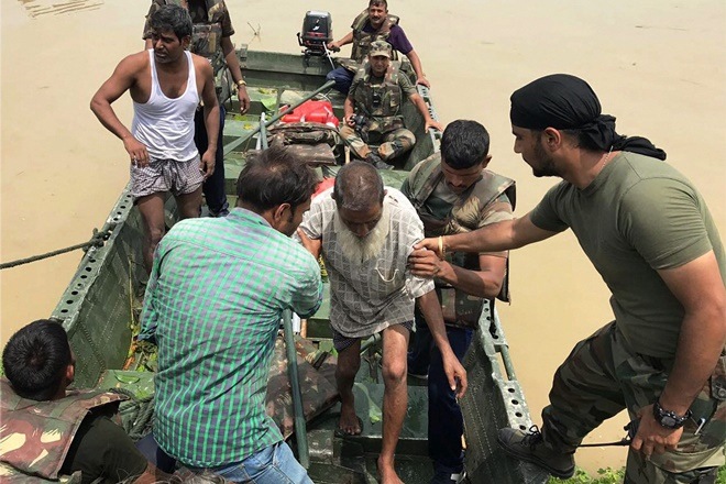 bihar floods, bihar flood pics, bihar floods pic, bihar flood images, bihar flood situation, bihar flood report