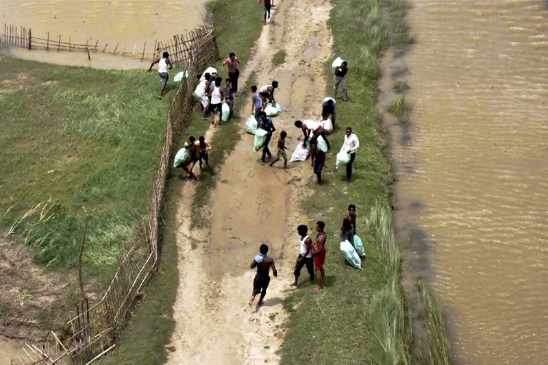 bihar floods, flood in bihar, bihar flood pics, bihar floods pic, bihar flood images, bihar flood situation, bihar flood report