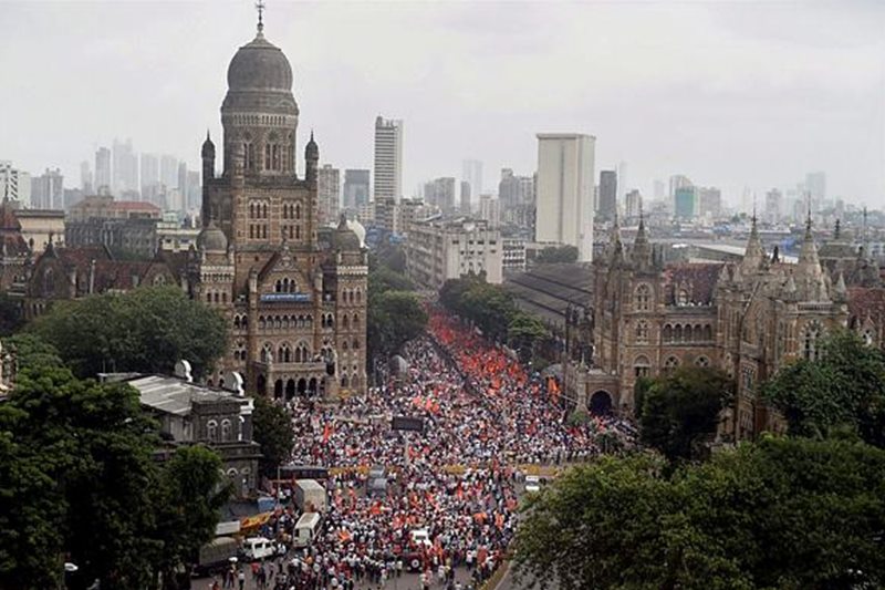 Maratha Kranti Morcha rally 2017,Maratha Kranti Morcha rally, Jijamata Udyan, Azad Maidan, Maratha, Maratha Kranti Morcha rally, Maratha Kranti Morcha rally LIVE, Maratha Morcha rally, Maratha Morcha rally LIVE, rally in mumbai, mumbai rally, maratha rally, mumbai news, mumbai traffic, mumbai traffic updates, traffic updates, maharashtra rally, maharashtra