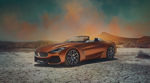 BMW Concept Z4 unveiled, to hit production in 2018