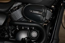 More powerful 750cc Revolution X engine.