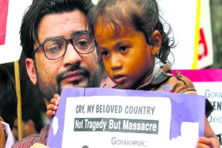 Gorakhpur, Gorakhpur tragedy, brd hospital, brd hospital tragedy, brd child deaths, gorakhpur, yogi adityanath, congress, gorakhpur, gorakhpur deaths, newborn care units, gorakhpur hospital deaths, gorakhpur hospital tragedy, gorakhpur encephalitis, gorakhpur brd medical college, gorakhpur oxygen shortage