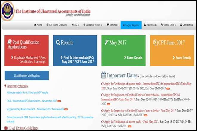 icai, icai ipcc, icaiexam.icai.org, icai ipcc result, icai ipcc result may, icai ipcc result may 2017, icai.org, ICAI may result, Institute of Chartered Accountants of India result, Chartered Accountants result, icai news