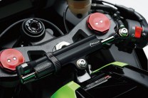  Electronic steering damper from Ohlins. 