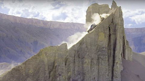 Watch video: Ken Block’s Gymkhana is back and this time it’s on dirt and he drifts on hilltops, literally!