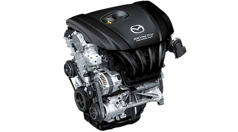 Mazda Skyactiv-G petrol engine for representation purpose only