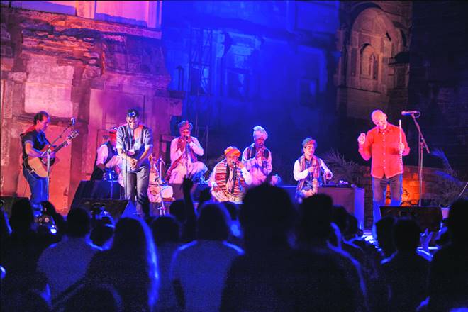 Jodhpur RIFF presents about 200-250 Rajasthani traditional musicians and another 150-200 individual musicians from India and abroad every year; and (below) Mahindra Open Sky, which makes its debut in November in Rajasthan, will present a finely curated line-up of artistes such as actor and musician Ayushmann Khurrana. 