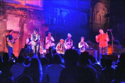 Jodhpur RIFF presents about 200-250 Rajasthani traditional musicians and another 150-200 individual musicians from India and abroad every year; and (below) Mahindra Open Sky, which makes its debut in November in Rajasthan, will present a finely curated line-up of artistes such as actor and musician Ayushmann Khurrana. 