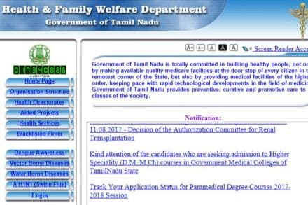 NEET merit list 2017, NEET merit list, Tamil Nadu NEET merit list 2017, National Eligibility cum Entrance Test, NEET, Tamil Nadu NEET, Directorate of Medical Education, Tamil Nadu government, Tamil Nadu government on NEET, NEET counselling dates, tnhealth.org, Supreme Court on NEET, Central Government on NEET, education news