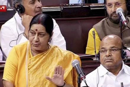 Sushma Swaraj, Doklam, China, India, India-China, India-China standoff, tri-junction with Bhutan, bilateral ties between India-China Sushma Swaraj, Doklam, China, India, India-China, India-China standoff, tri-junction with Bhutan, bilateral ties between India-China