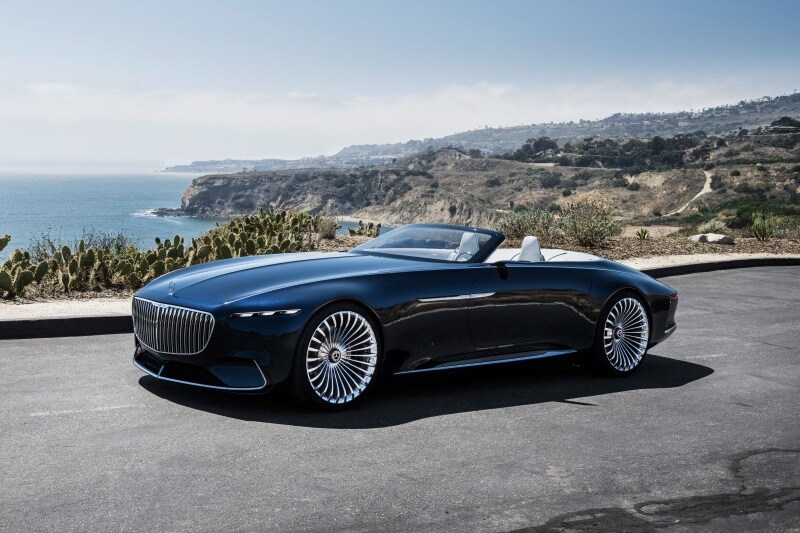 At this year’s gathering at Pebble Beach in California, Mercedes-Maybach showcased its most luxurious two-seater concept in the form of Vision Mercedes-Maybach 6 Cabriolet. The car does pay homage to the famous "automotive haute couture" of hand-finished cabriolets. The new concept is a combination of both modern and classic car designs. The car is powered by an electric motor that claims a driving range of over 500 kilometers.