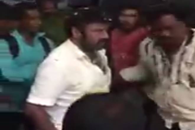 Nandamuri Balakrishna, Nandamuri Balakrishna slaps fan, Nandamuri Balakrishna slapping video, Nandamuri Balakrishna video, Nandamuri Balakrishna viral video, Nandamuri Balakrishna slapping viral video, Balakrishna, Balakrishna slapping fan, Balakrishna video, Balakrishna slapping fan video, Balakrishna video, Balakrishna viral video, india news, latest news Nandamuri Balakrishna, Nandamuri Balakrishna slaps fan, Nandamuri Balakrishna slapping video, Nandamuri Balakrishna video, Nandamuri Balakrishna viral video, Nandamuri Balakrishna slapping viral video, Balakrishna, Balakrishna slapping fan, Balakrishna video, Balakrishna slapping fan video, Balakrishna video, Balakrishna viral video, india news, latest news