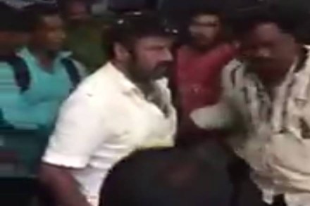 Nandamuri Balakrishna, Nandamuri Balakrishna slaps fan, Nandamuri Balakrishna slapping video, Nandamuri Balakrishna video, Nandamuri Balakrishna viral video, Nandamuri Balakrishna slapping viral video, Balakrishna, Balakrishna slapping fan, Balakrishna video, Balakrishna slapping fan video, Balakrishna video, Balakrishna viral video, india news, latest news Nandamuri Balakrishna, Nandamuri Balakrishna slaps fan, Nandamuri Balakrishna slapping video, Nandamuri Balakrishna video, Nandamuri Balakrishna viral video, Nandamuri Balakrishna slapping viral video, Balakrishna, Balakrishna slapping fan, Balakrishna video, Balakrishna slapping fan video, Balakrishna video, Balakrishna viral video, india news, latest news