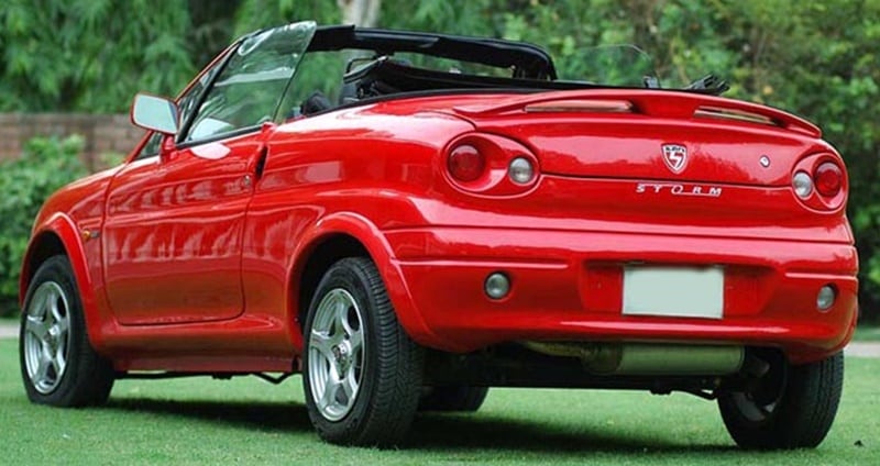 San Storm: The only home-grown convertible in India after the Standard Herald, the San Storm. The San Storm was a sports car with limited luggage space and 1.2-litre engine that delivered 60 bhp which wasn't exactly sports car performance and to top it all you could probably slip your hand into the panel gaps. It never caught on, but if you're still interested in it, the San Storm can still be ordered from San Motors in Goa. (Image: Indiandrives)