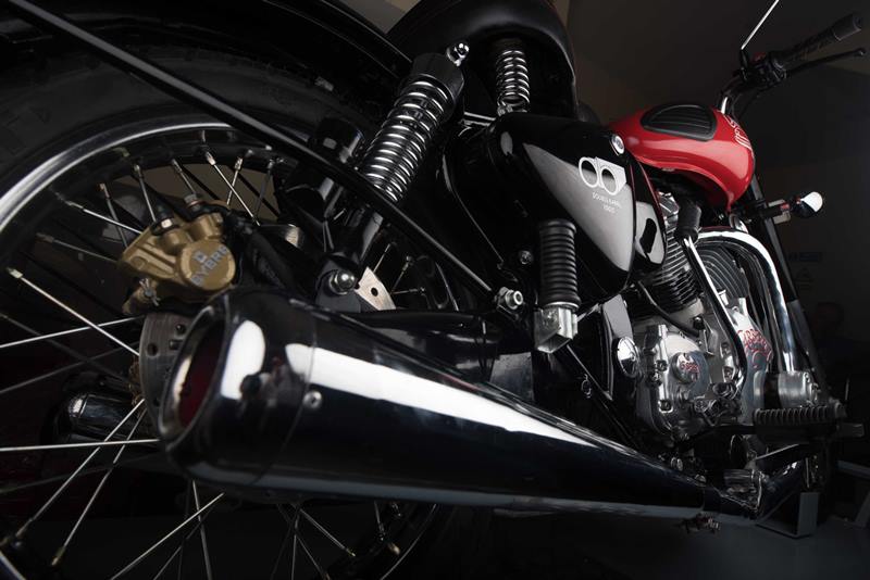 The custom builder says the new engine will deliver better linear power throughout the rev range. However, since the exhaust system is frame dependent, it does not form a part of the engine unit.