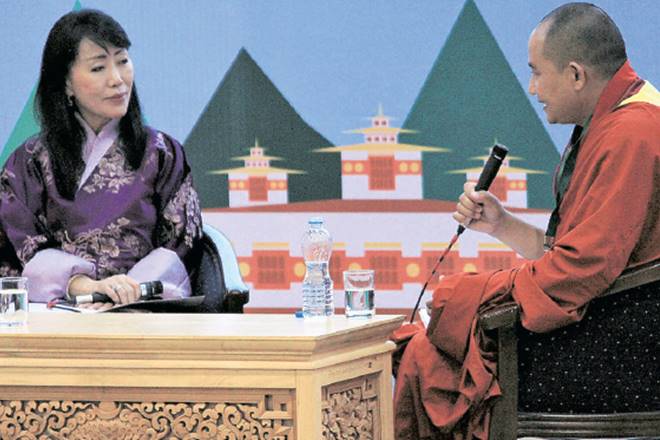 Mountain Echoes Literature Festival, Bhutan, Ashwin Sanghi, Emma Slade, Neel Madhav, Pawo Choyning Dorji, Markus Zusak, Prasad Bidapa