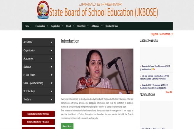 JKBOSE result 2017. JKBOSE result 2017 news, JKBOSE result 2017, 10 bi-annual exam, leh division, Jammu and Kashmir State Board of School Education, Jammu and Kashmir State Board of School Education results