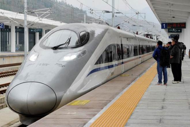 Stronglite Train New generation of Chinese magnetically levitated train completes pilot ...