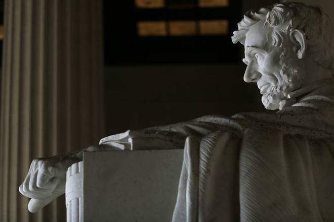 Lincoln Memorial, USA, Charlottesville, Virginia, Abraham Lincoln Lincoln Memorial, USA, Charlottesville, Virginia, Abraham Lincoln