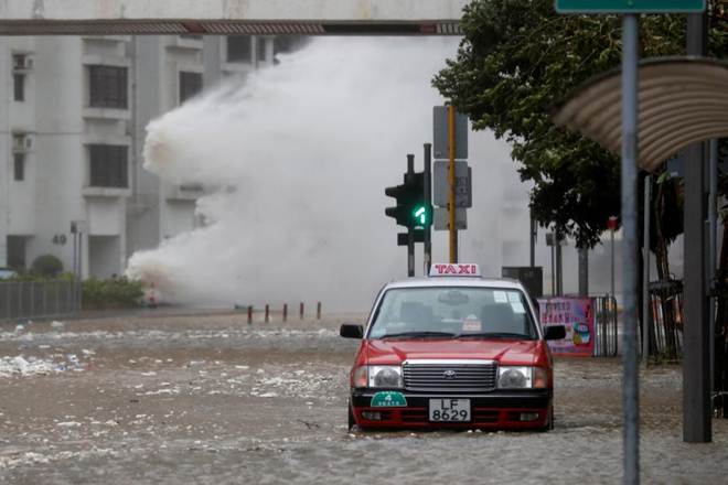 Typhoon Hato, China, Hong Kong, South China, Guangxi, Macau, Typhon Hato in China