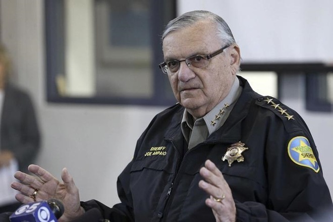 Donald Trump, Joe Arpaio, ex-Arizona sheriff, racial profiling, White House statement Donald Trump, Joe Arpaio, ex-Arizona sheriff, racial profiling, White House statement