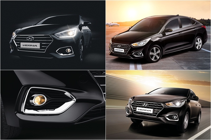 The front cascade grille is making a debut in India with the new Verna and will be a signature symble for the company's future design language. Other highlights include sharp projector headlamps with LED DRLs and LED tail lamps. Adding sporty appeal to the side profile is a coupe-like design, primarily due to a sloping roofline, which also aids aerodynamic efficiency.