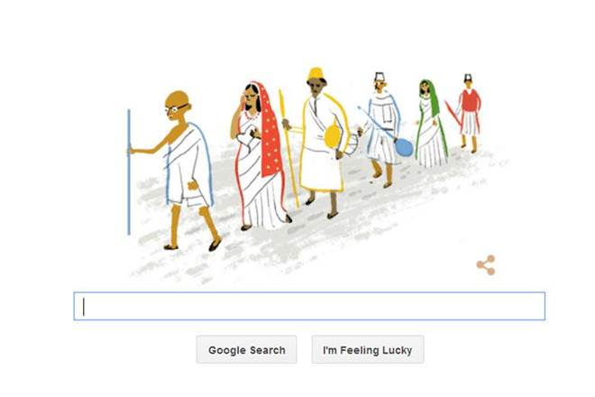 Dandi March, Millennials, textbooks, Google, Google recreates the journey, Google recreates the history, Mahatma Gandhi, Historic dandi march
