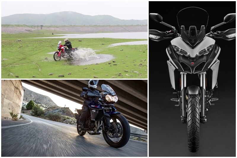 Adventure touring is catching on in India and we're only pleased to welcome some of the nicest ADV motorcycles making their way in the country. While bikes like the Multistrada 1200 Enduro, being priced at Rs 18 lakh and above, have been way out of reach for many adventure motorcycling enthusiasts, there is now a lot to choose from within a price bracket of Rs 10 to 14 lakh. Honda launched the Africa Twin at about Rs 13 lakh in India, which turns out is strong competitor to Triumph Tiger 800 and Ducati Multistrada 950. Triumph has four motorcycles in the Tiger 800 range, the most affordable one being priced at Rs 10.87 lakh, but none of these feature a DCT gearbox. Following is a comparison based on specifications, features and price: