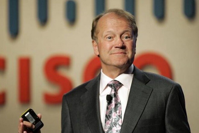 John Chambers lauded Narendra Modi’s vision for making India a digital economy, calling it the model for the world. (Image: Reuters)