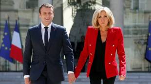 Brigitte Macron, Emmanuel Macron, Elle Magazine, France, French