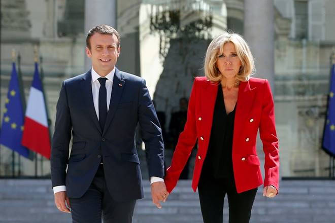 Brigitte Macron, Emmanuel Macron, Elle Magazine, France, French Brigitte Macron, Emmanuel Macron, Elle Magazine, France, French