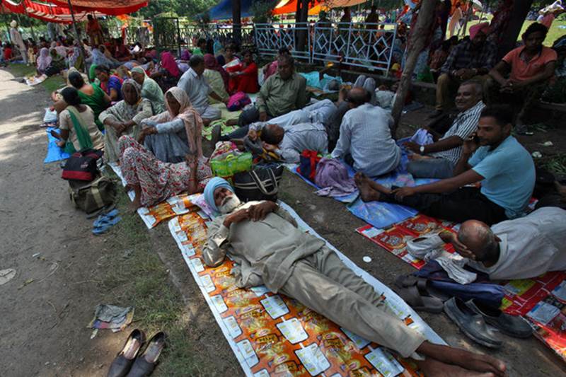 gurmeet ram rahim, ram rahim, ram rahim rape verdict, ram rahim convoy, 200 cars convoy, punjab lockdown, haryana lockdown, dera sacha sauda followers, foolowers of dera sacha sauda, dera sacha sauda images, panchkula, ram rahim panchkula verdict, ram rahim news, ram rahim images