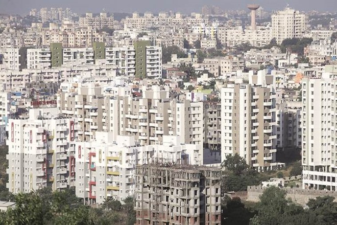 Construction boom in Narhe Ambegaon area. Express Photo By Pavan Khengre,01.11.14,Pune.