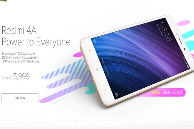 Xiaomi Redmi 4A price, Xiaomi Redmi 4A price in india, Xiaomi Redmi 4A, Xiaomi Redmi 4A sale, Xiaomi Redmi 4A india sale, Xiaomi Redmi 4A features, Xiaomi Redmi 4A specifications, Redmi 4A, Redmi 4A price, Redmi 4A features, Redmi 4A price in india, Redmi 4A india price, Redmi 4A slae begins, Redmi 4A india sale begins, what is the price of Redmi 4A, Redmi 4A specifications, technology news, Redmi 4A cahsback, Redmi 4A discounts, latest news